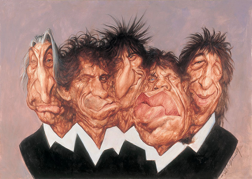 sebastian kruger paintings caricatures